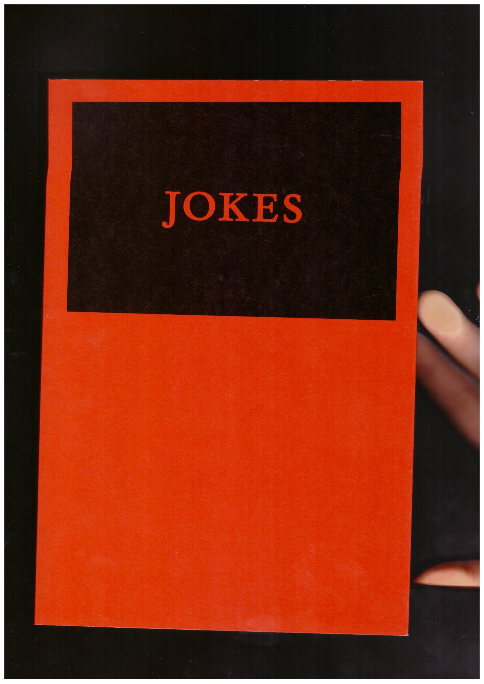 SUTHERLAND, Keston - Jokes