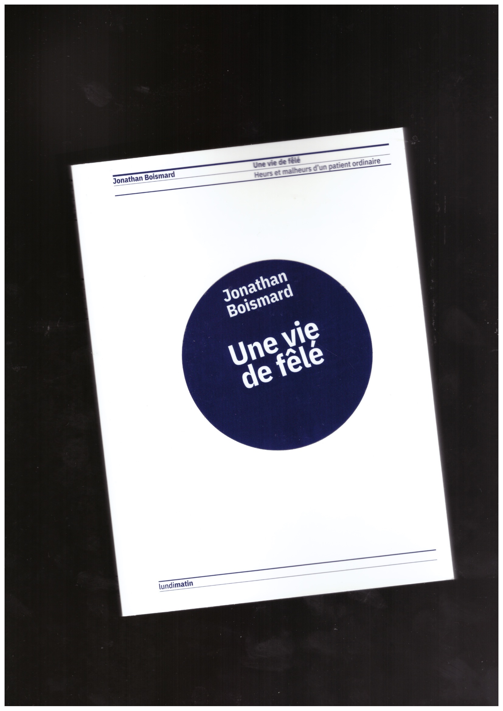 BOISMARD, Jonathan - Une Vie De Fêlé - Heurs Et Malheures D'Un Patient Ordinaire