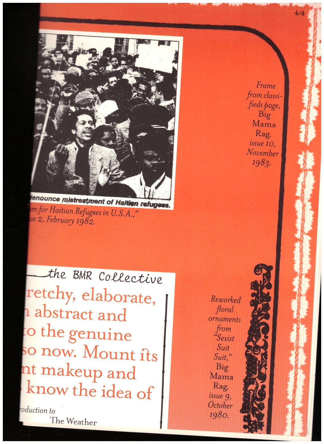 BIG MAMA RAG; ROBERTSON, Lisa - MsHeresies 7 — Introduction to The Weather