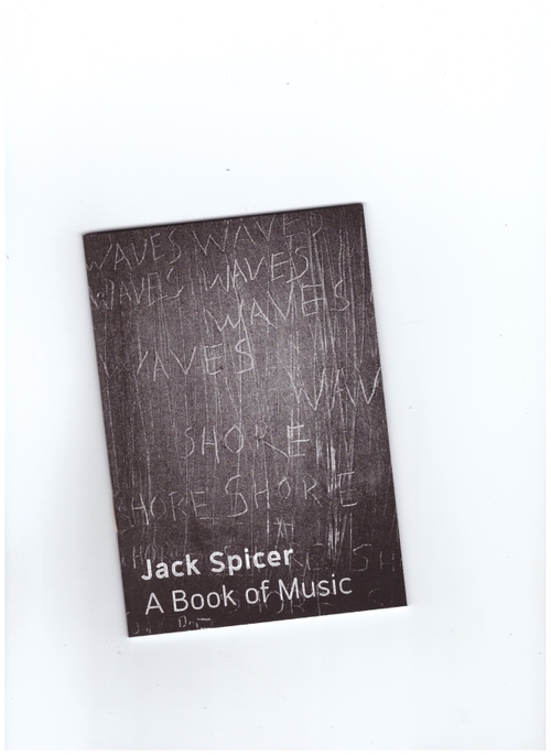 SPICER, Jack - A Book of Music (Pilot Press)
