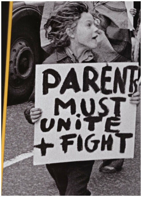 RICHERT, Camille (ed.) - Parents Must Unite + Fight. Hackney Flashers: Agitprop, Labor and Socialist Feminism in England (Tombolo Presses)