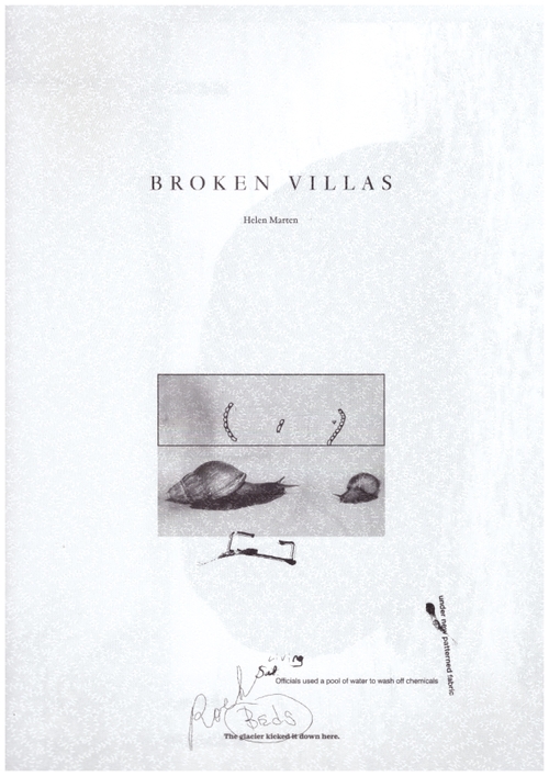 MARTEN, Helen - Helen Martens. Broken Villas (Bricks From the Kiln)