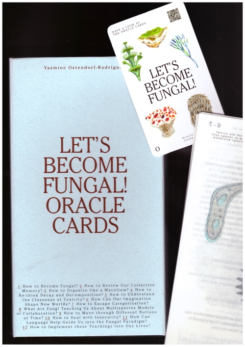 OSTENDORF-RODRÍGUEZ, Yasmine - Let’s Become Fungal! Oracle Cards (Self-Published)