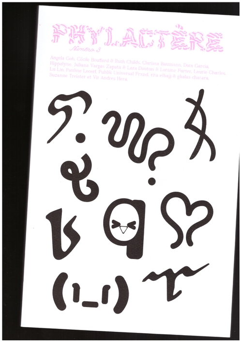 PREUD'HOMME, Auriane; MAILLET, Roxanne; VIDECOQ, Camille (eds.)  - Phylactère #3 (Immixtion Books)