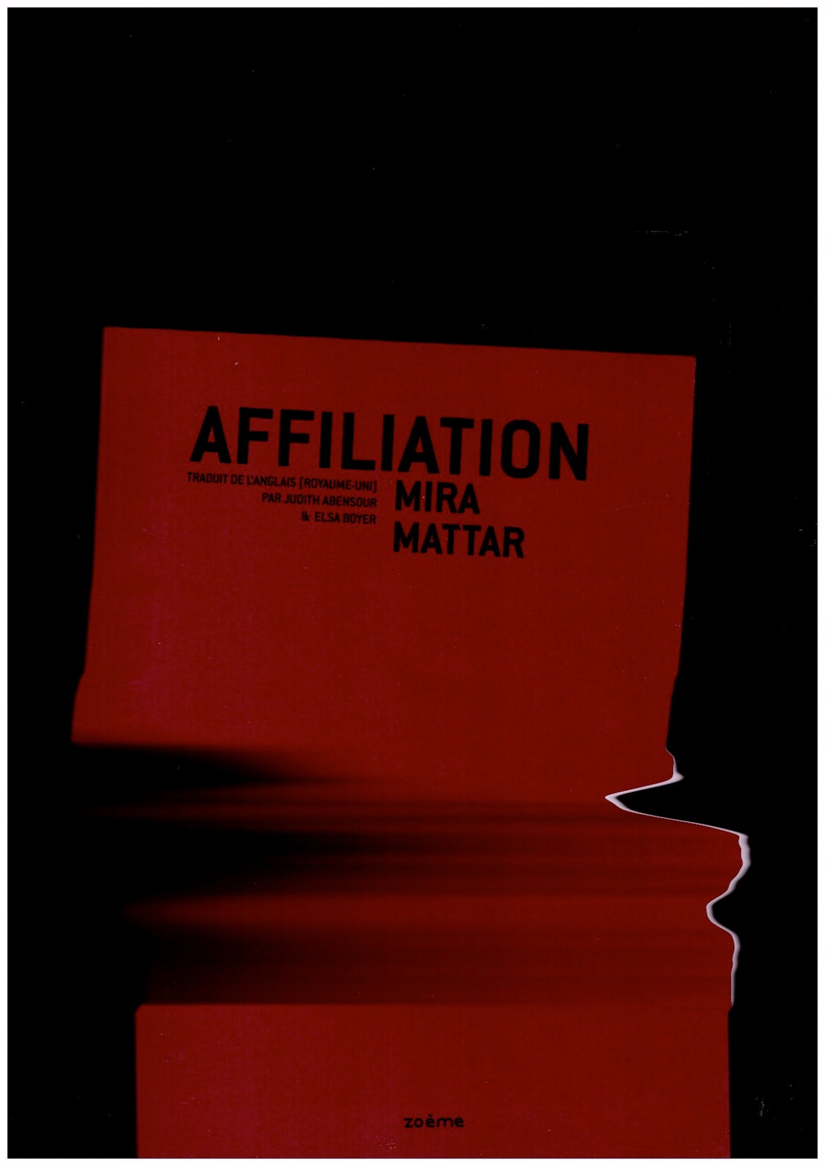 Lancement! Mira Mattar, “Affiliation”