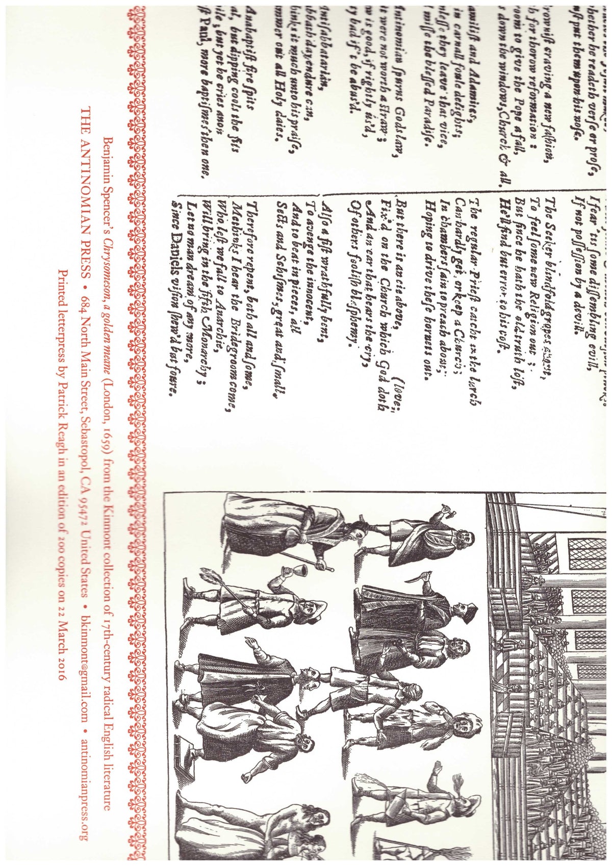 Antinomian Press: Sometimes you must close a door… (Broadside)
