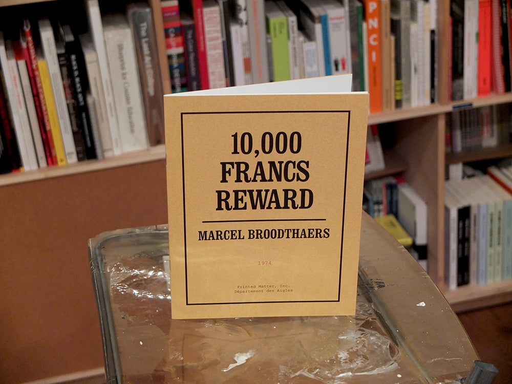 10,000 Francs Reward
