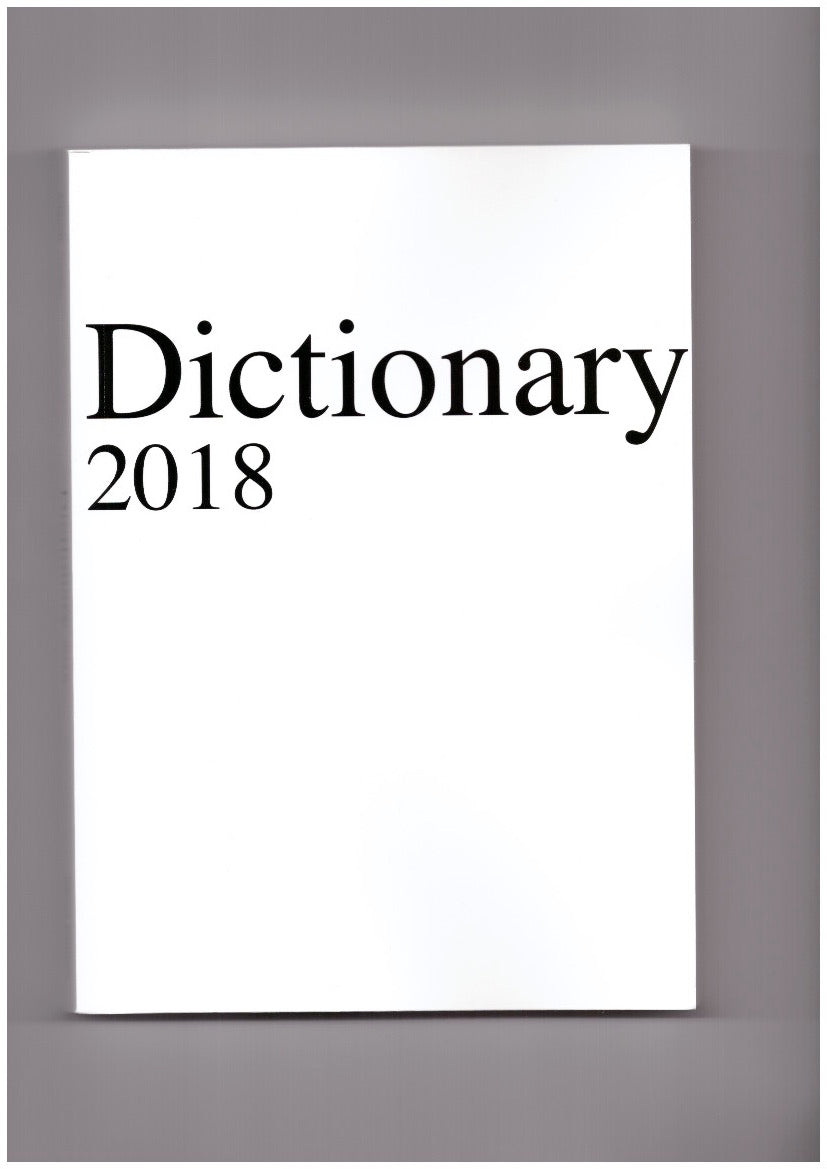 Dictionary 2018