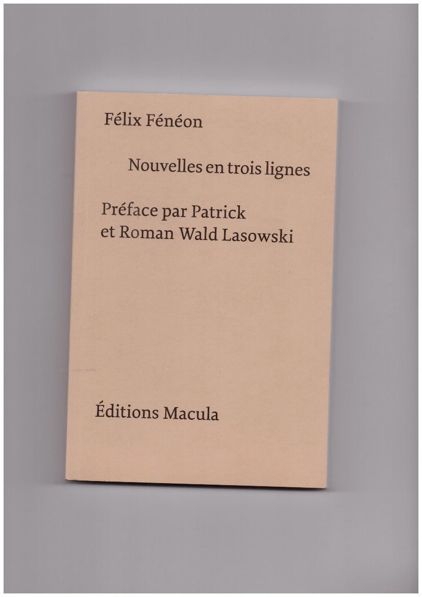 Nouvelles en trois lignes