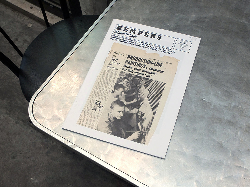 Kempens Informatieblad. Edition Spéciale Micheline Swajcer Bruxelles (Painting Clouds)