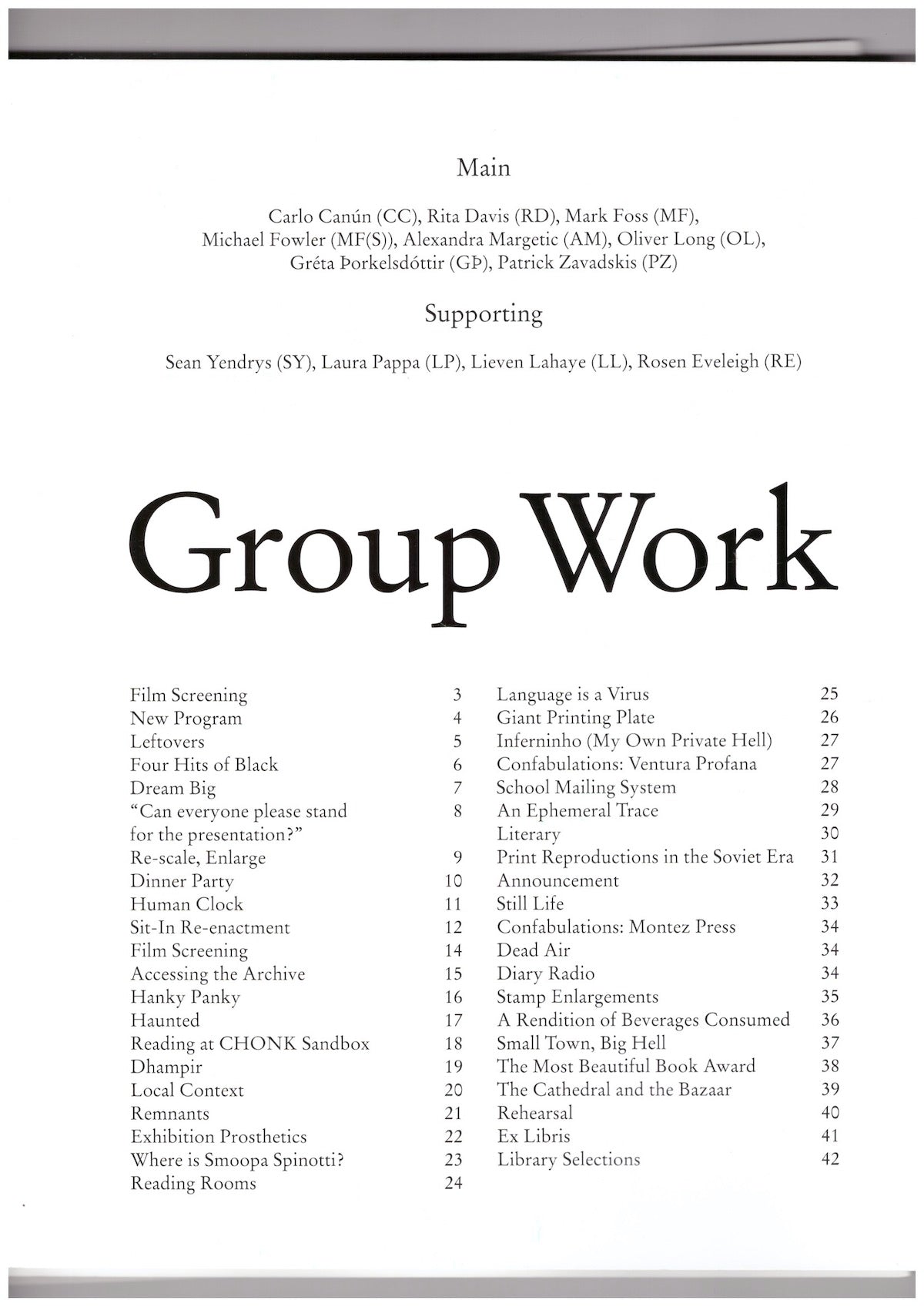 Group Work: A Survey of Graphic Design MA Student Output 2021-23, Tallinn, Estonia