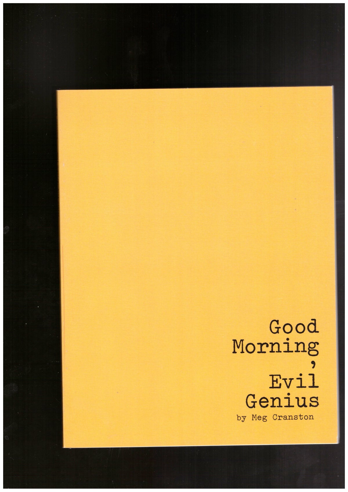 Good Morning Evil Genius