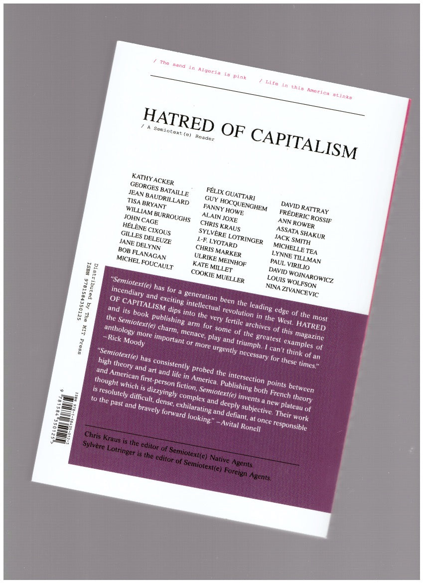 Hatred of Capitalism