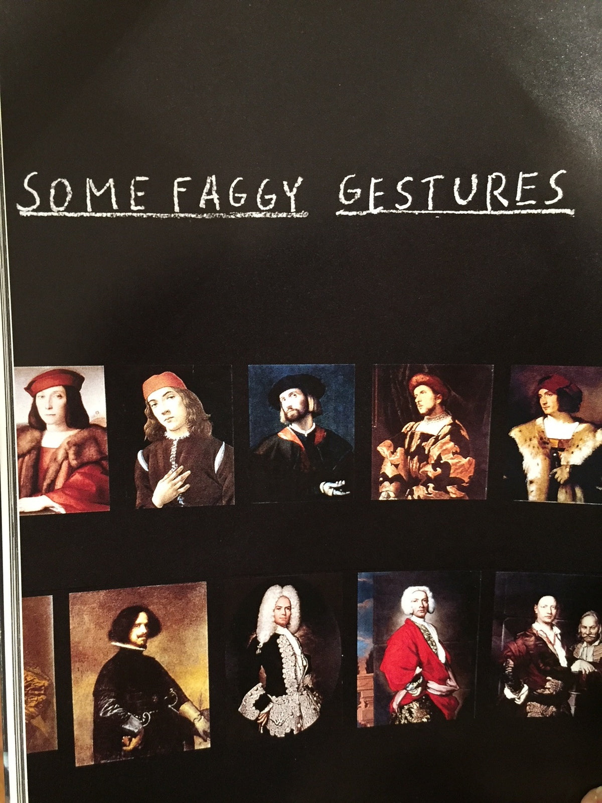 Some Faggy Gestures