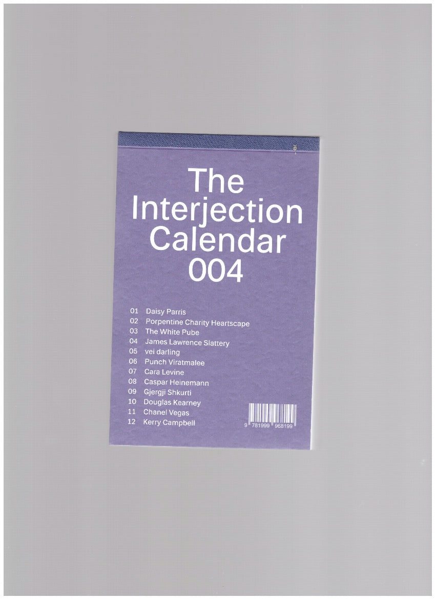 The Interjection Calendar 004