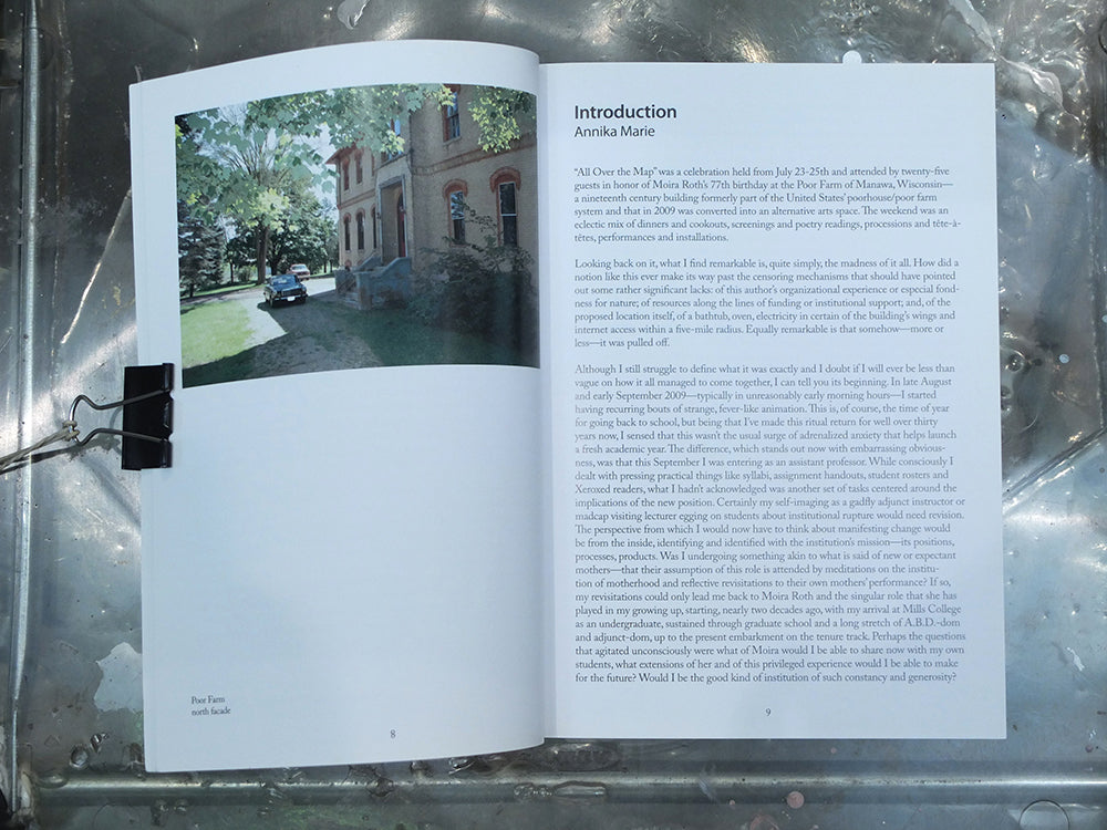 All Over The Map. A Festschrift Celebration and Exhibition Honoring Moira Roth