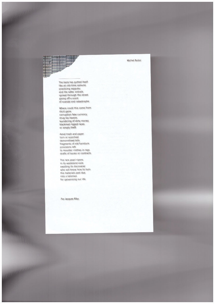Lingots Dilapidés / Squandered Bullion (1 Page Book)