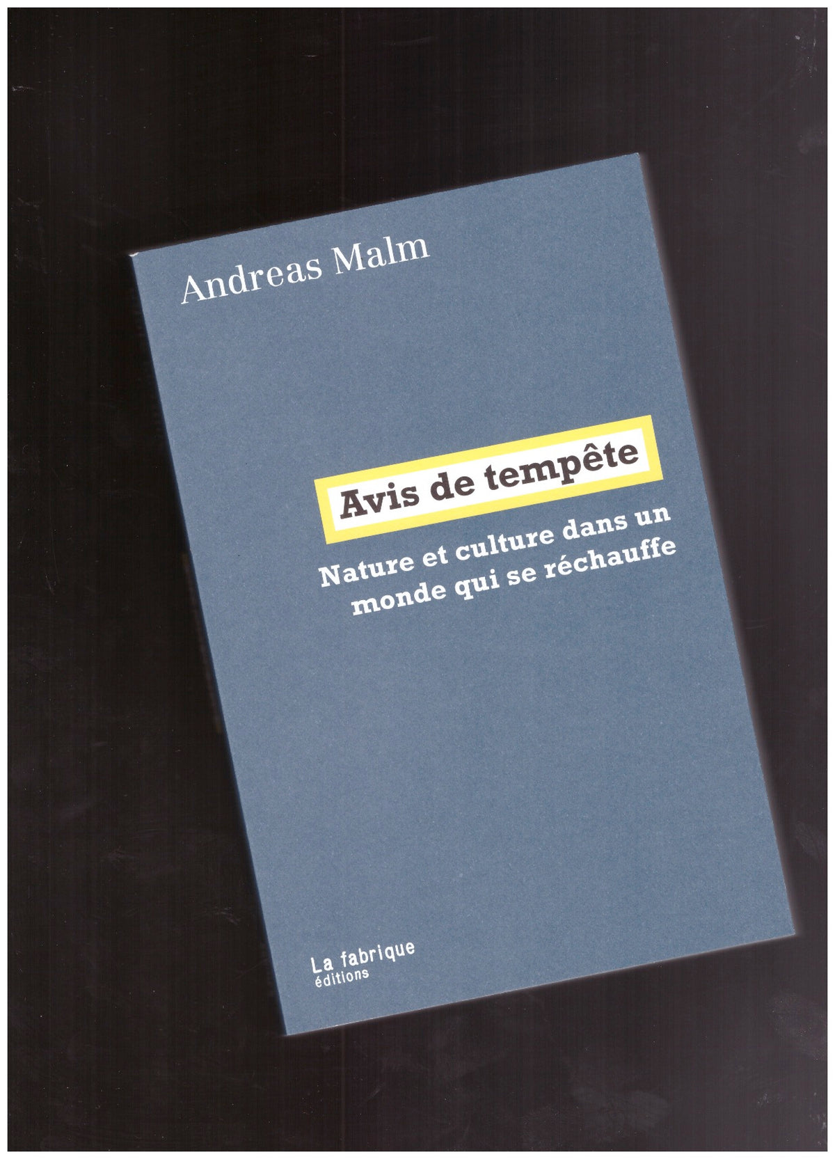 Avis de tempête