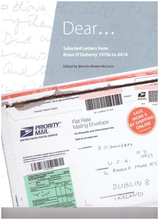 Dear... selected letters from Brian O’Doherty