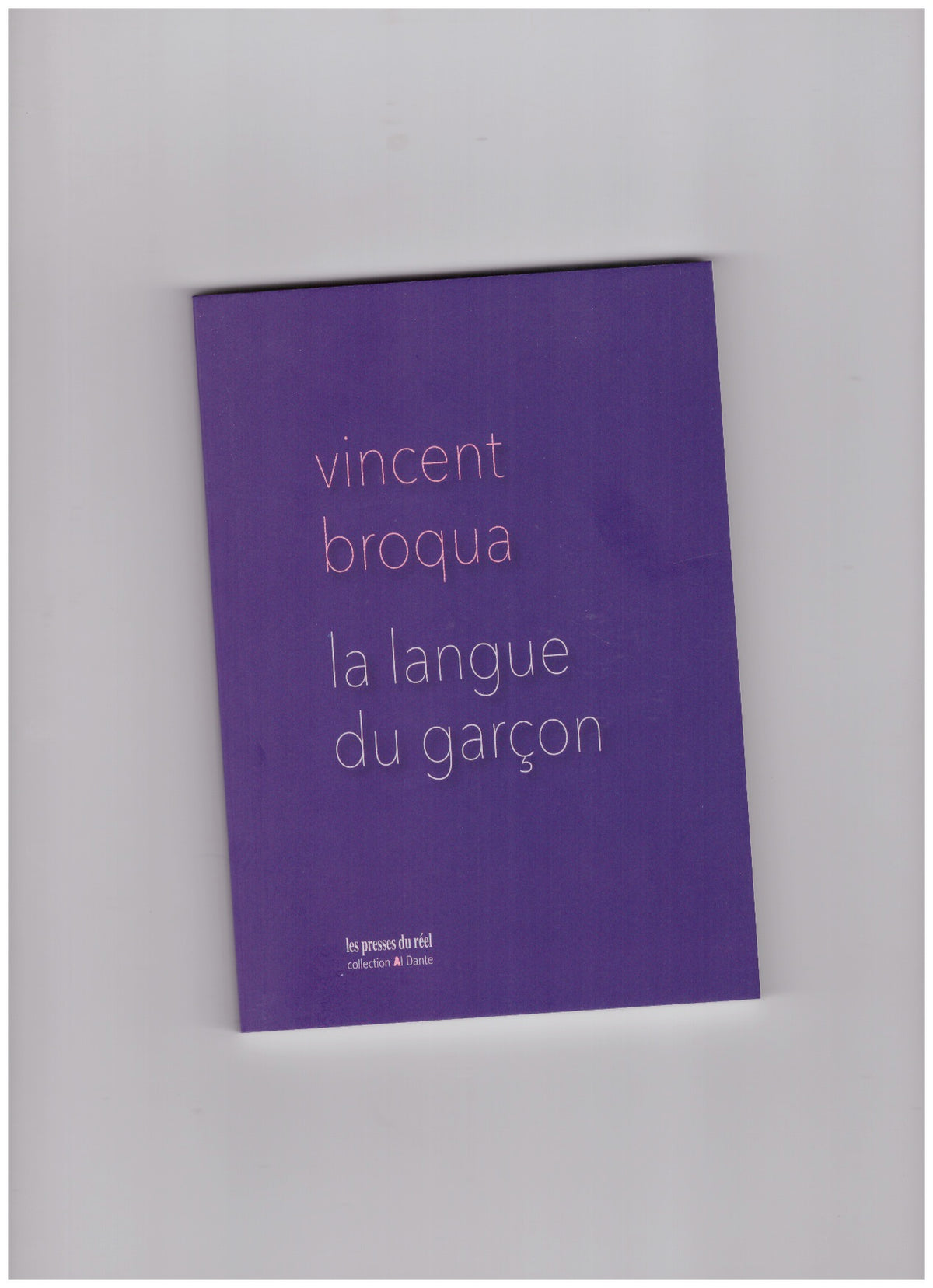 la langue du garçon