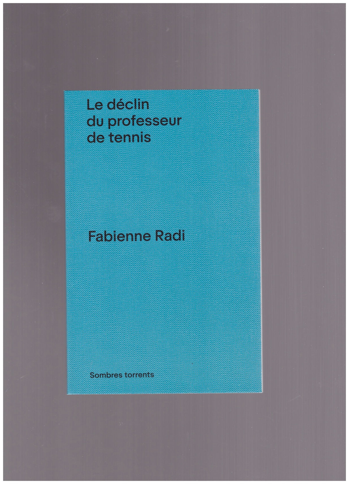 Le déclin du professeur de tennis