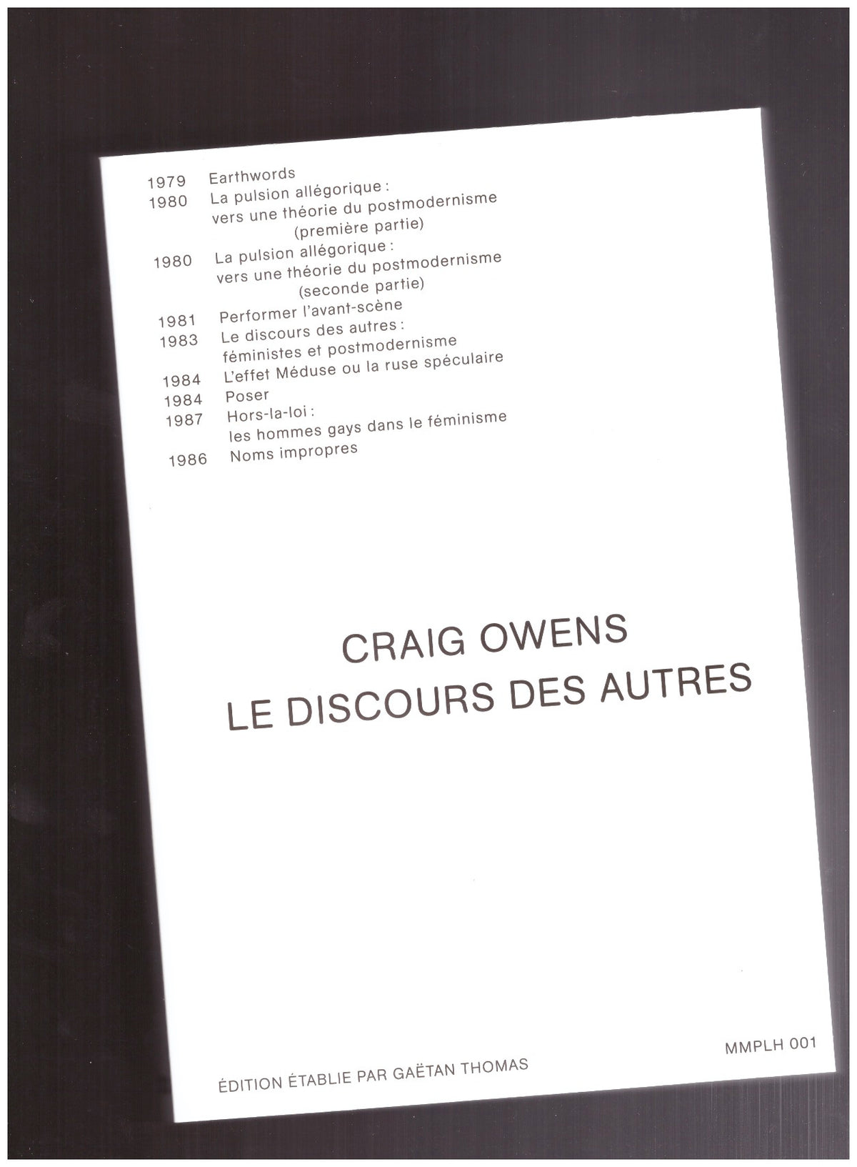 Le discours des autres