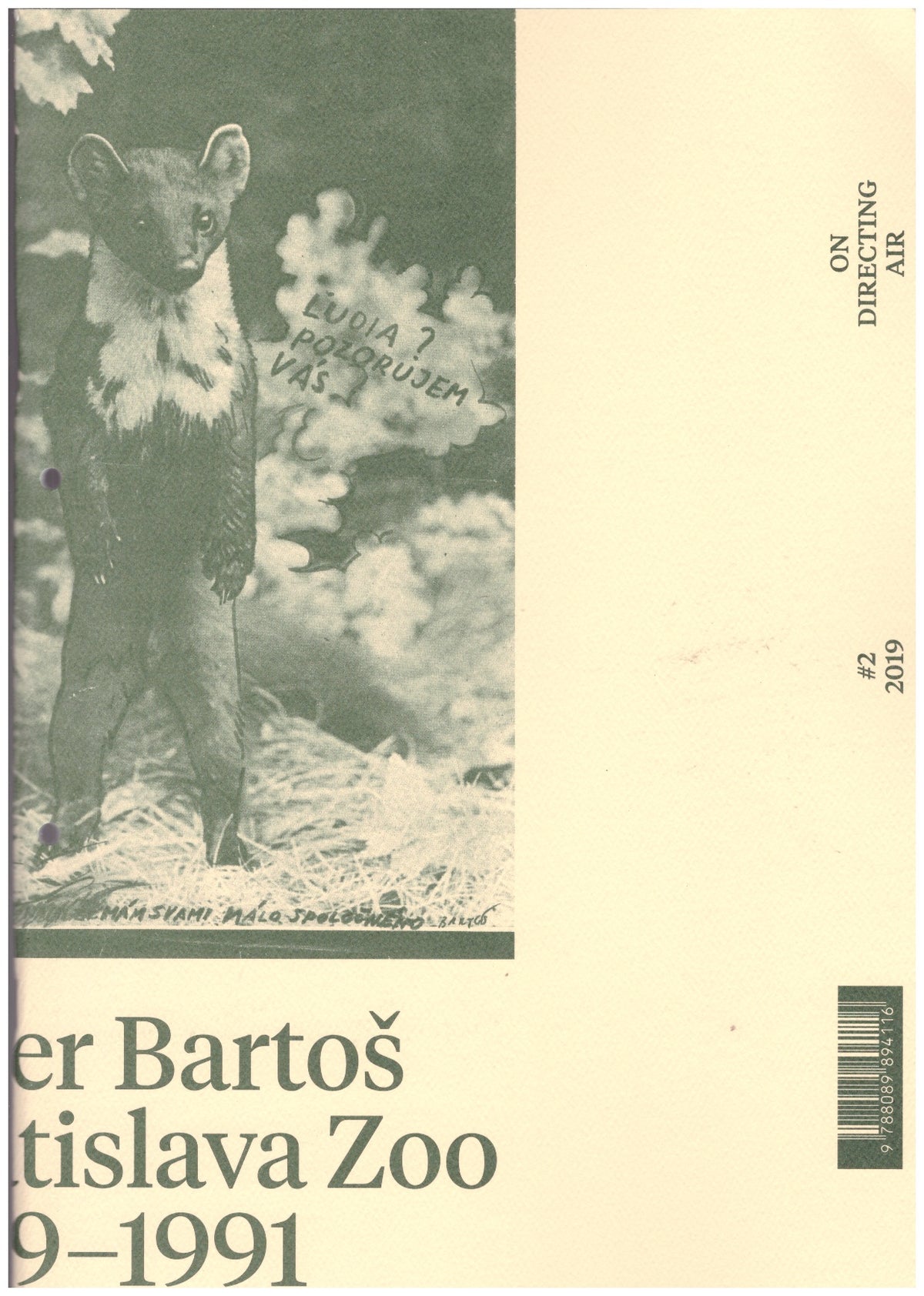 On Directing Air 2019 #2: Bratislava Zoo 1970-1991