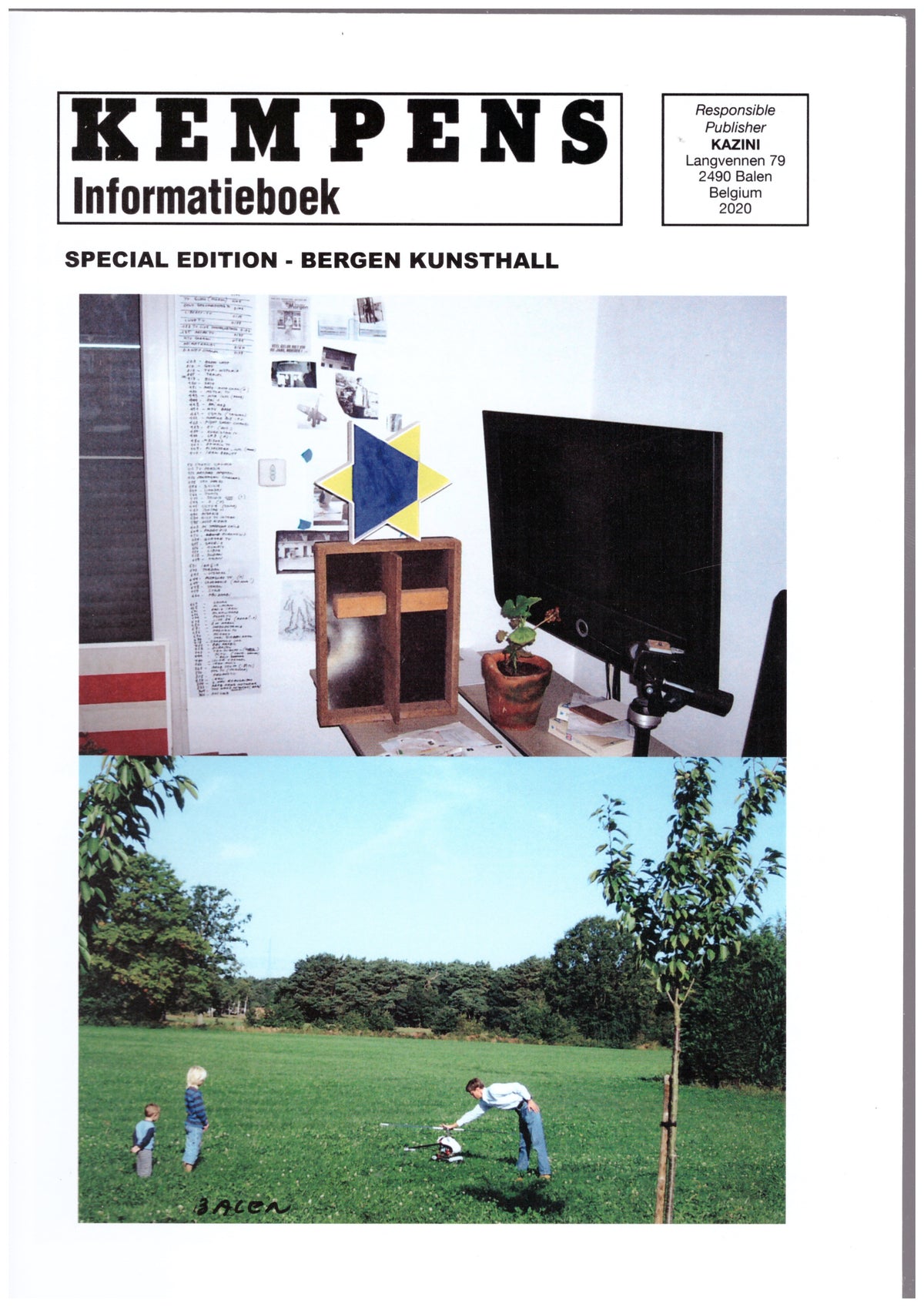 Kempens Informatieboek. Special Edition - Bergen Kunsthall