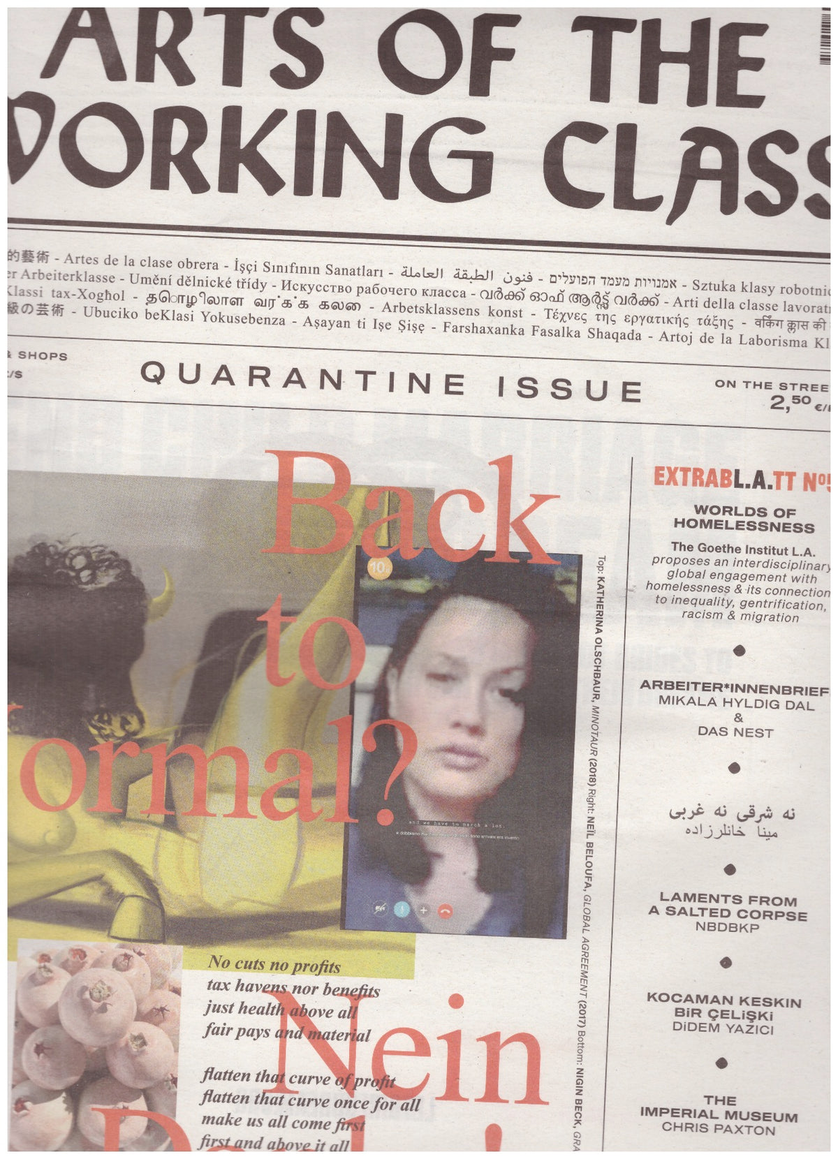 Arts of the Working Class #11 : faux culture