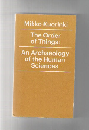 The Order of Things