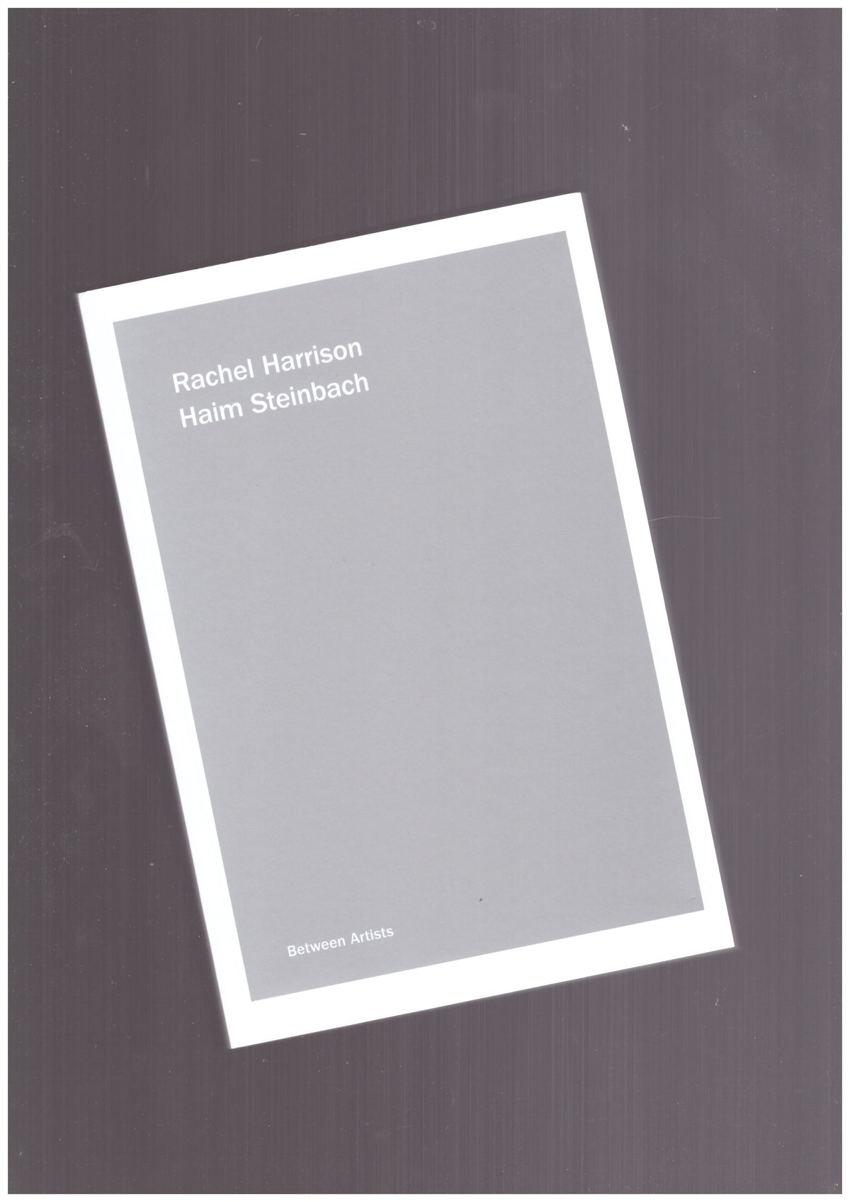 Between Artists: Rachel Harrison/ Haim Steinbach