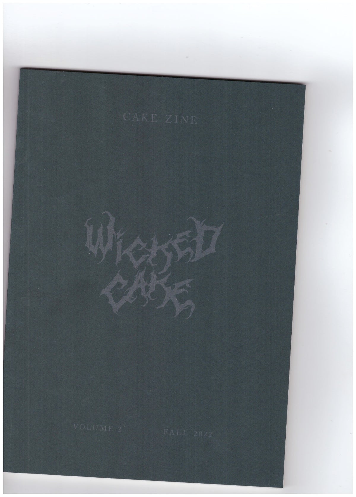 Cake Zine #2 Wicked Cake
