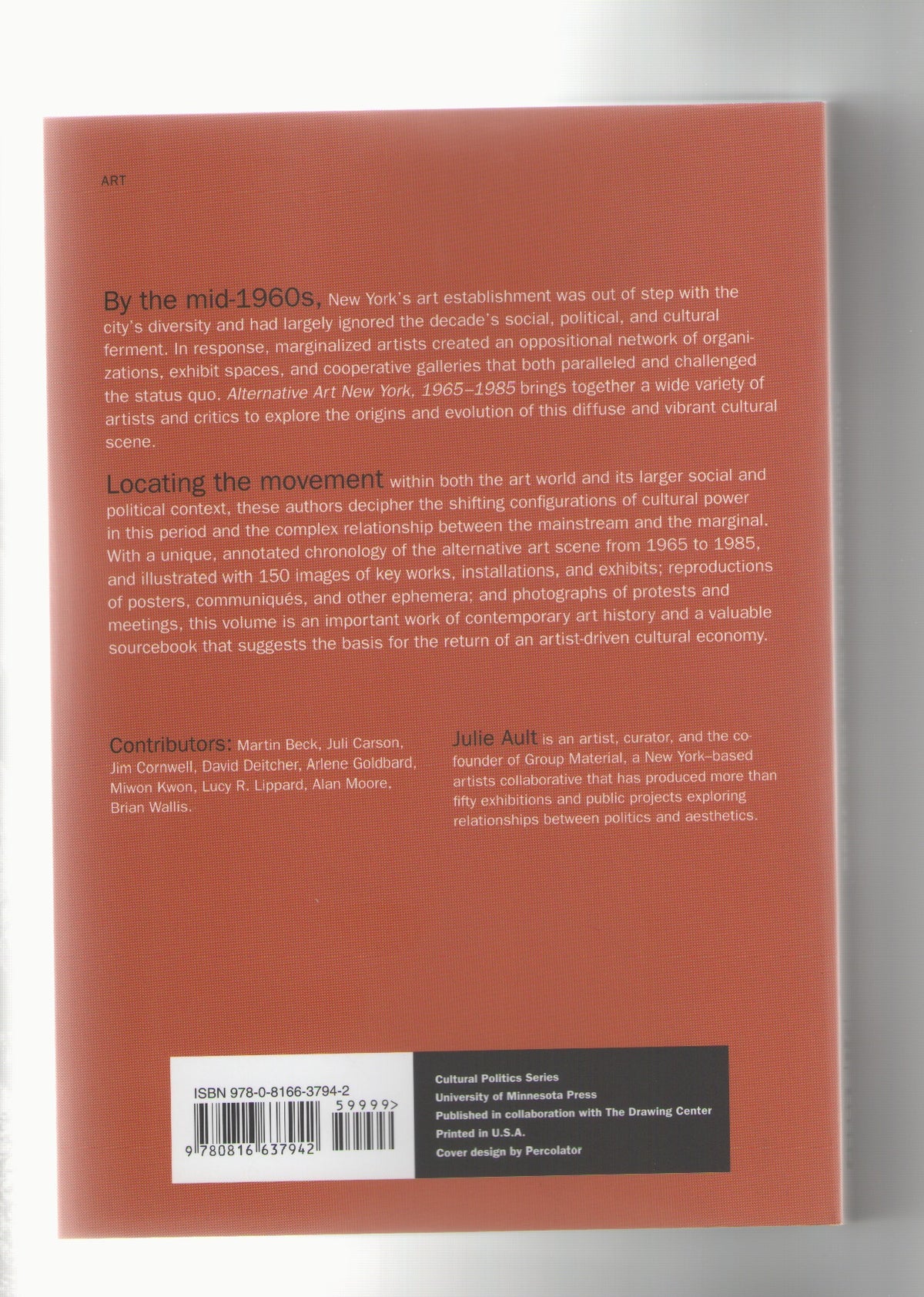 Alternative Art New York - 1965-1985