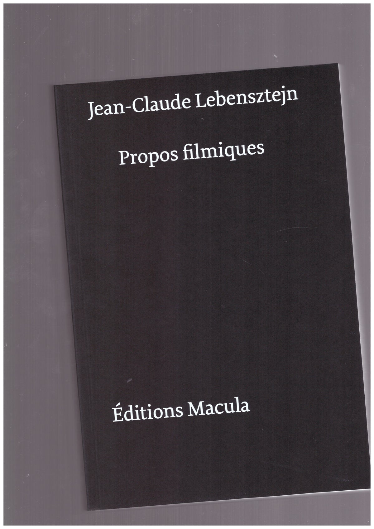Propos filmiques