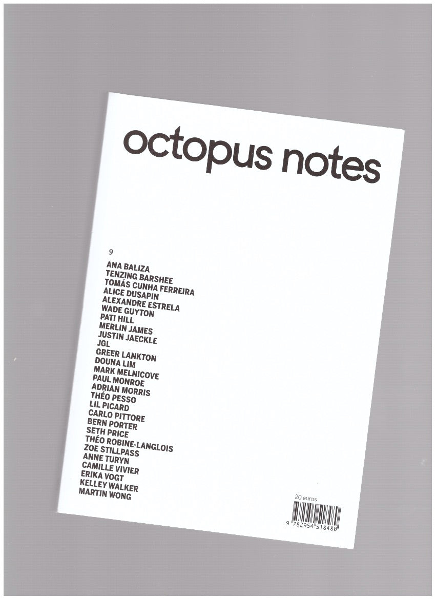 Octopus notes #9
