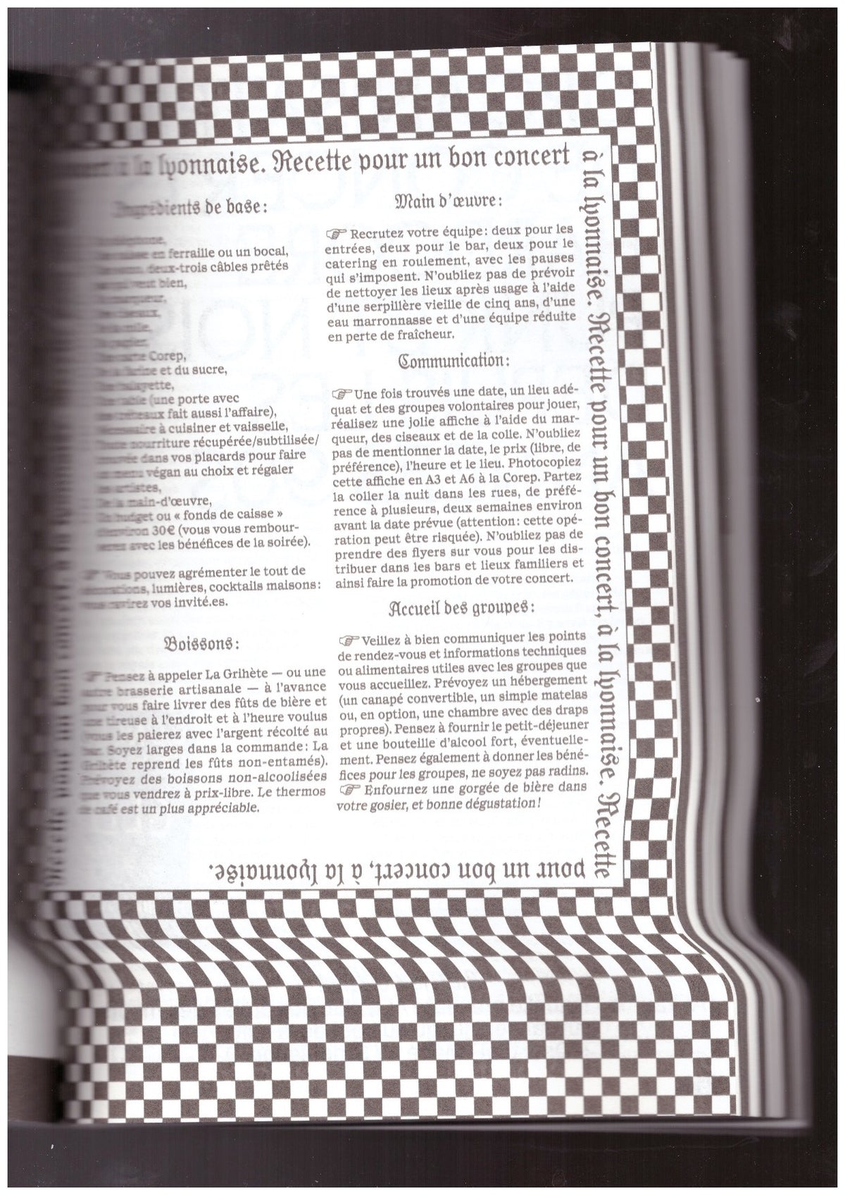 « À L’ARRACHE » Portraits & récits de la scène musicale underground de Lyon, 1980—2020