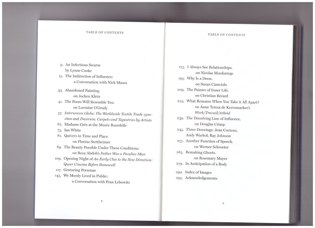 Dispersed Events. Selected Writings