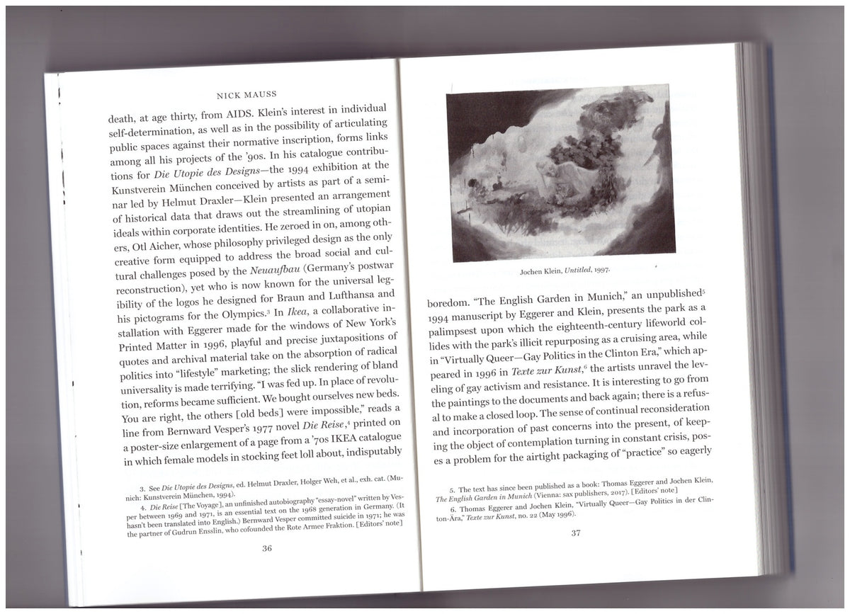 Dispersed Events. Selected Writings