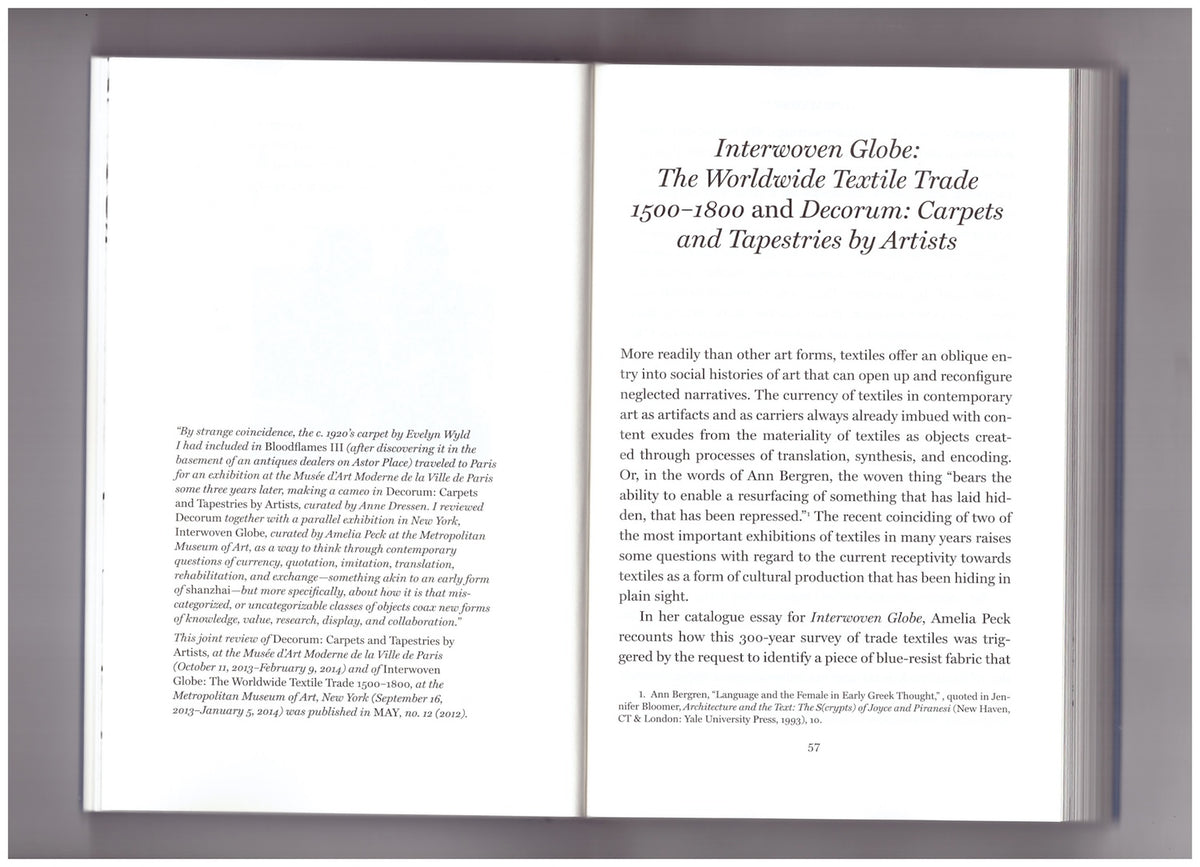 Dispersed Events. Selected Writings