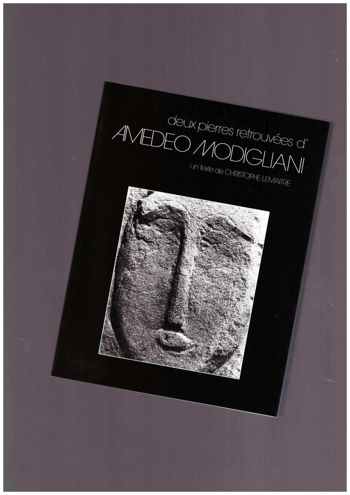Deux pierres retrouvées d'Amedeo Modigliani