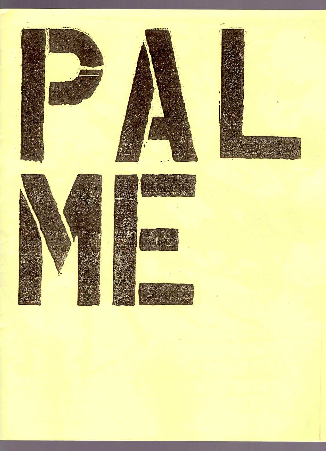 PALME [New York 2019 edition]