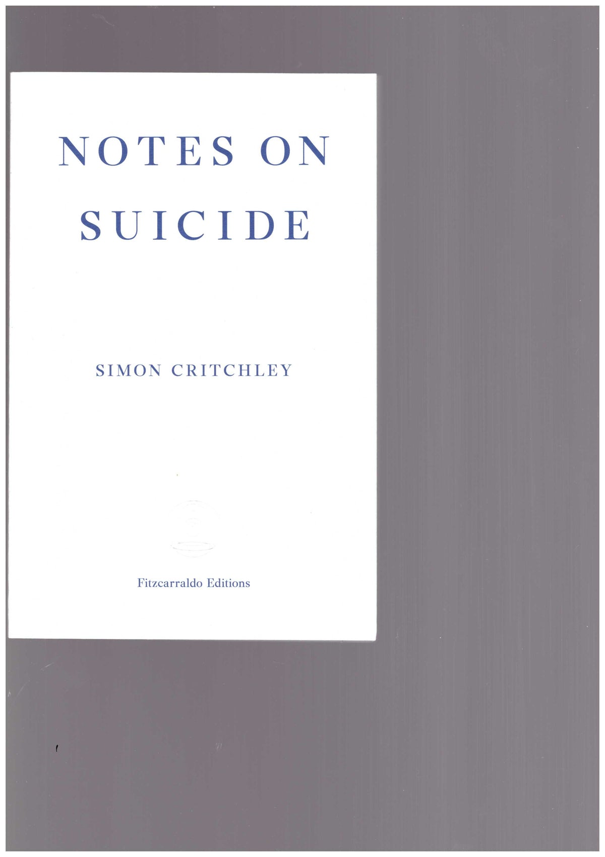 Notes on Suicide