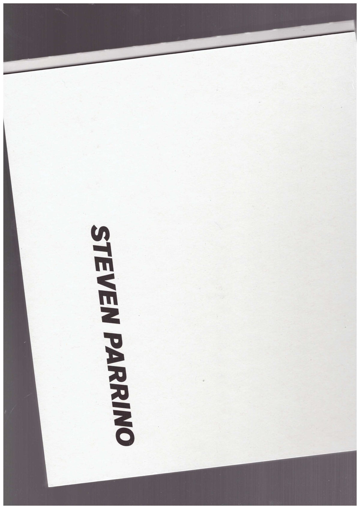 Steven Parrino: Nihilism Is Love