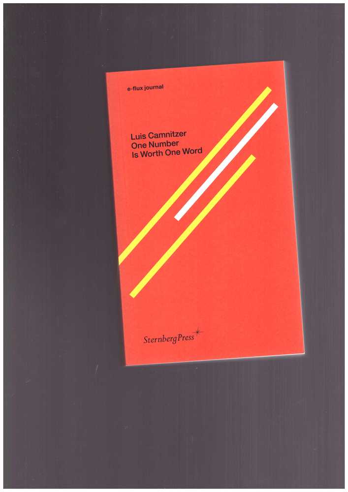 e-flux journal – One Number Is Worth One Word