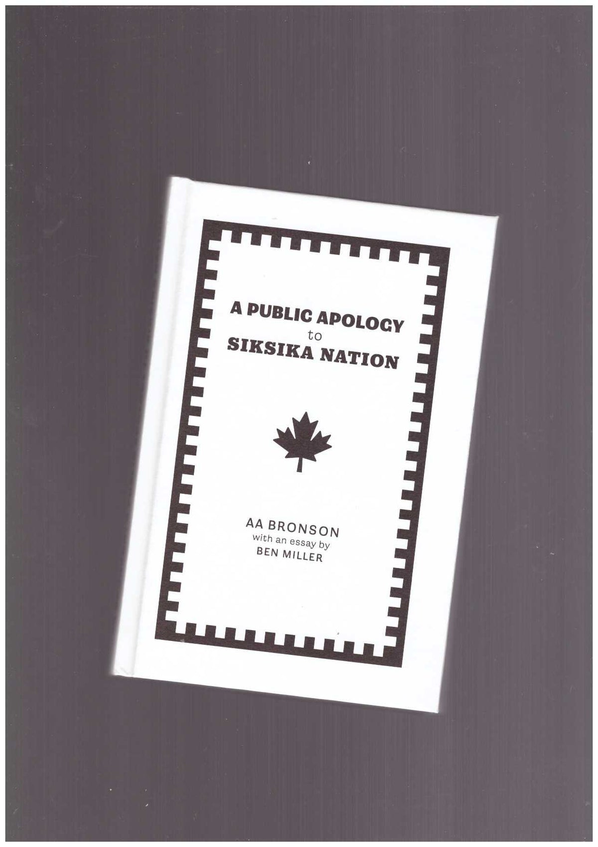 A Public Apology to Siksika Nation