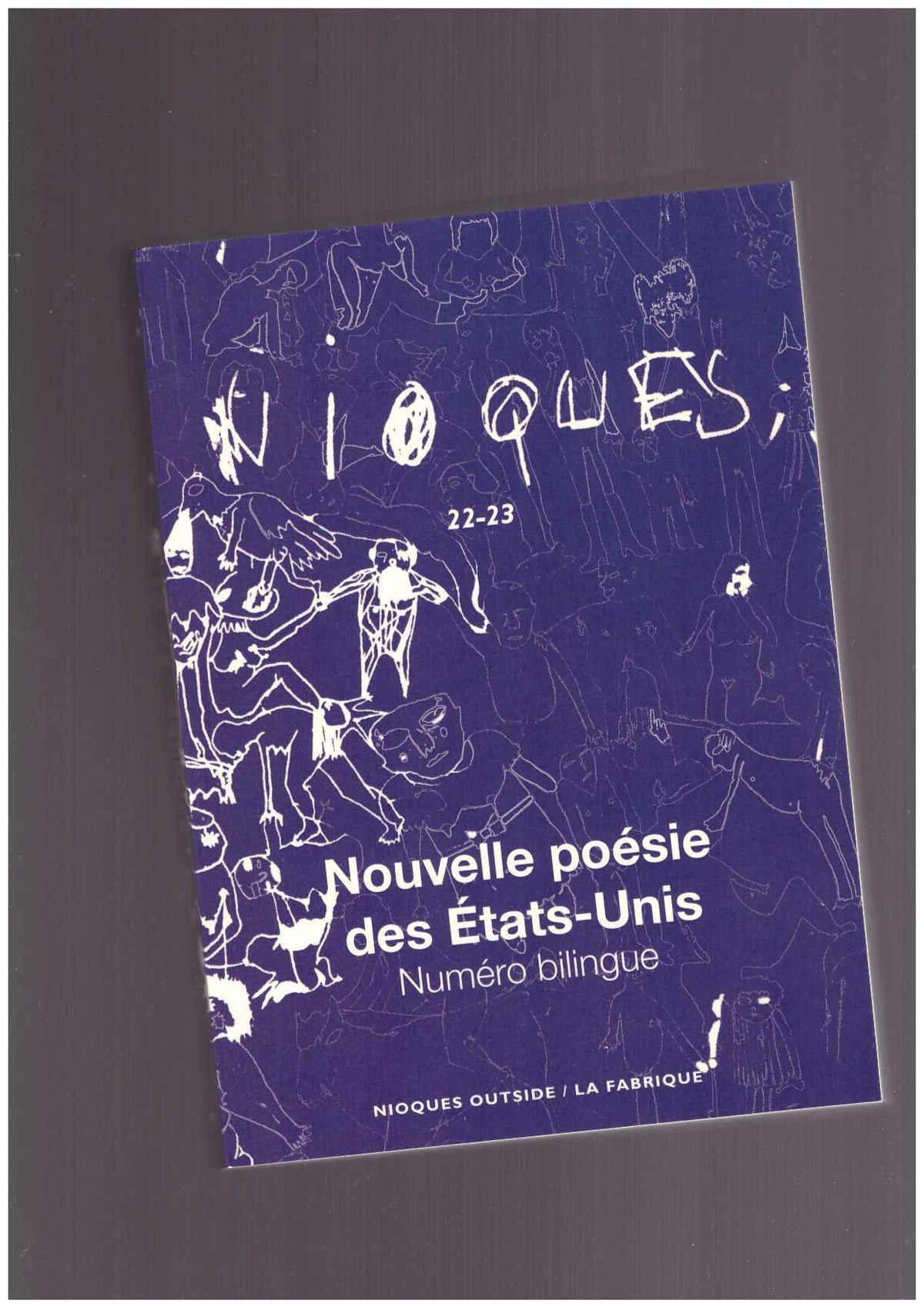 Nioques n°22-23 Nouvelle poésie des États-Unis