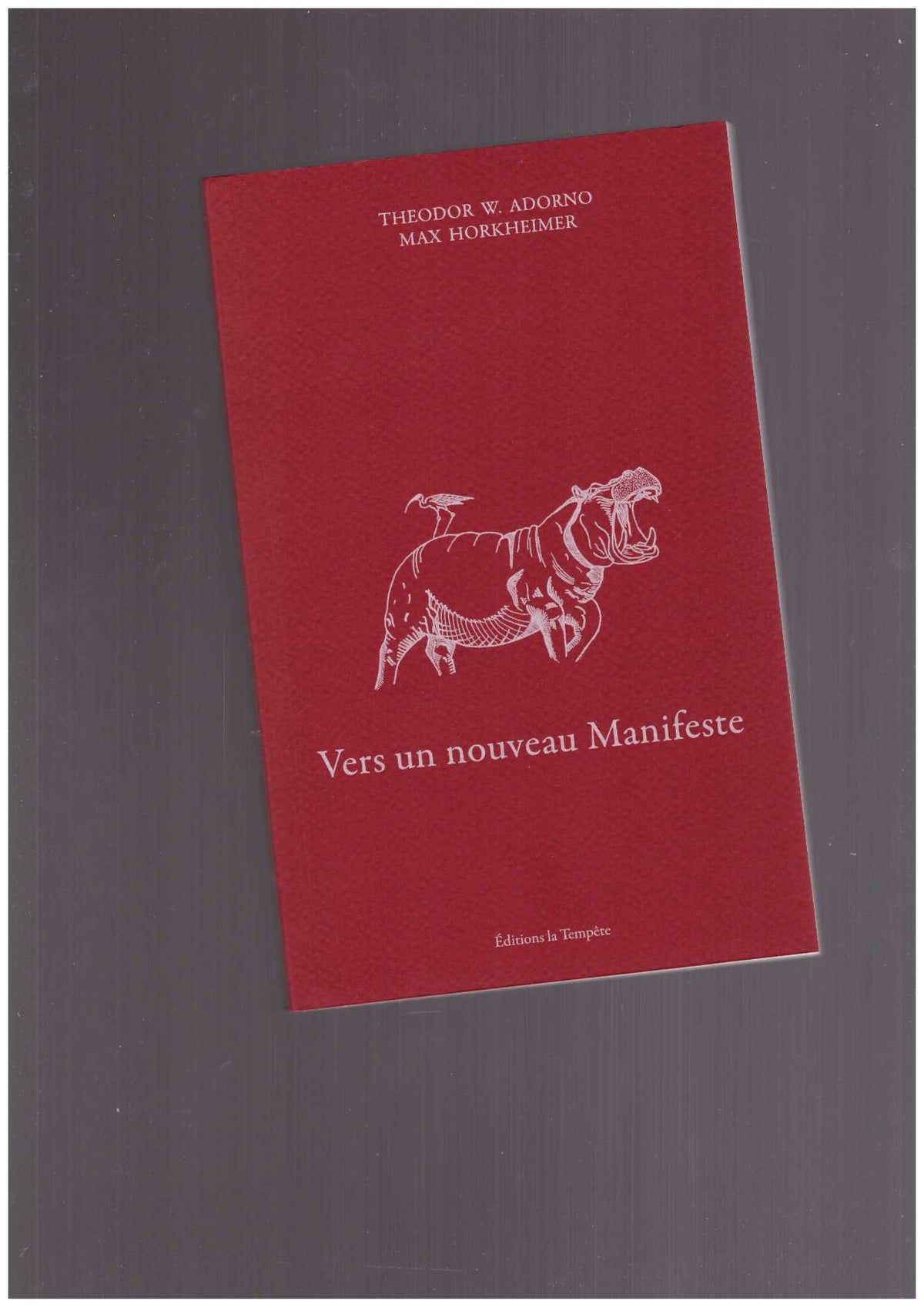 Vers un nouveau Manifeste