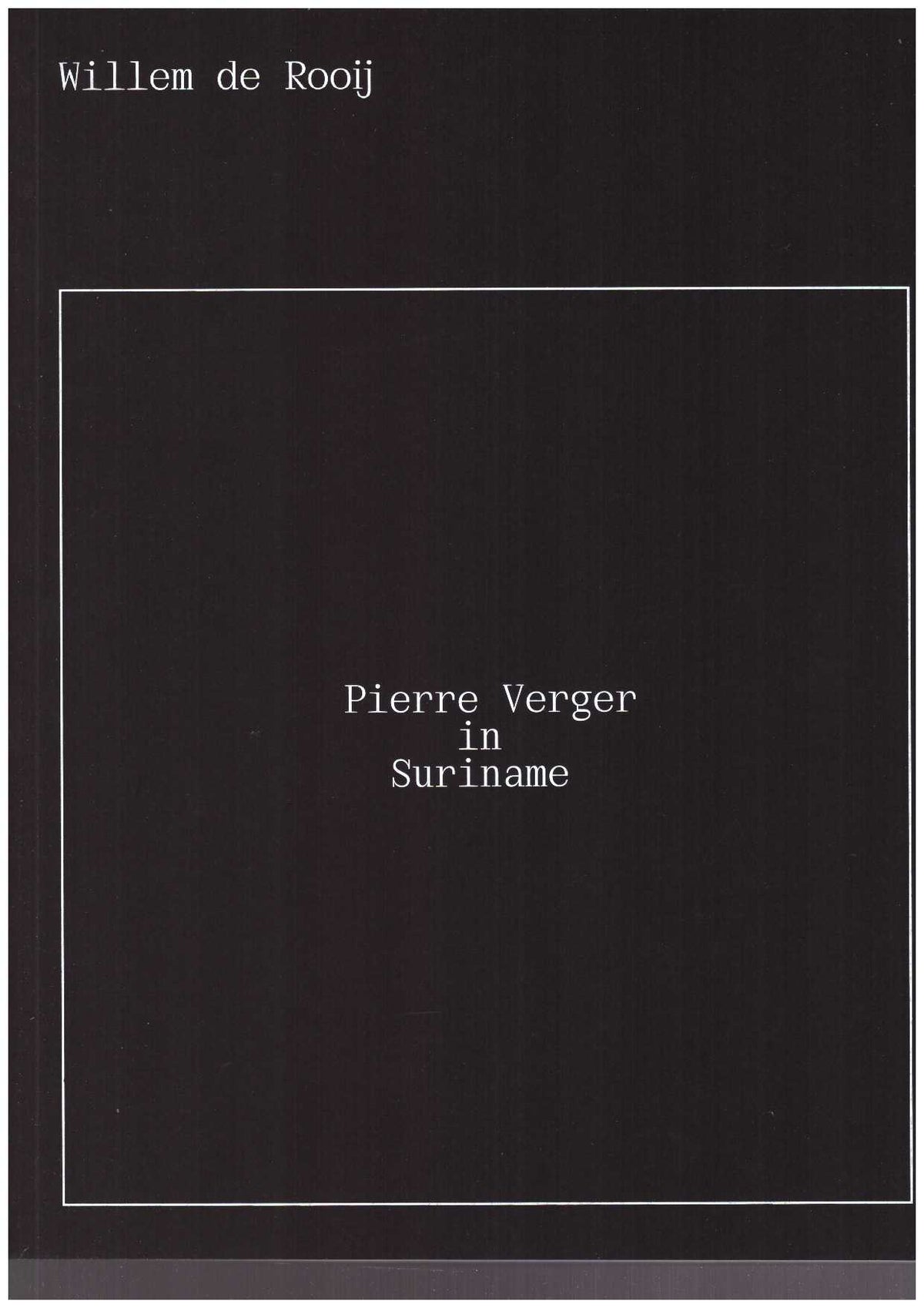 Pierre Verger in Suriname