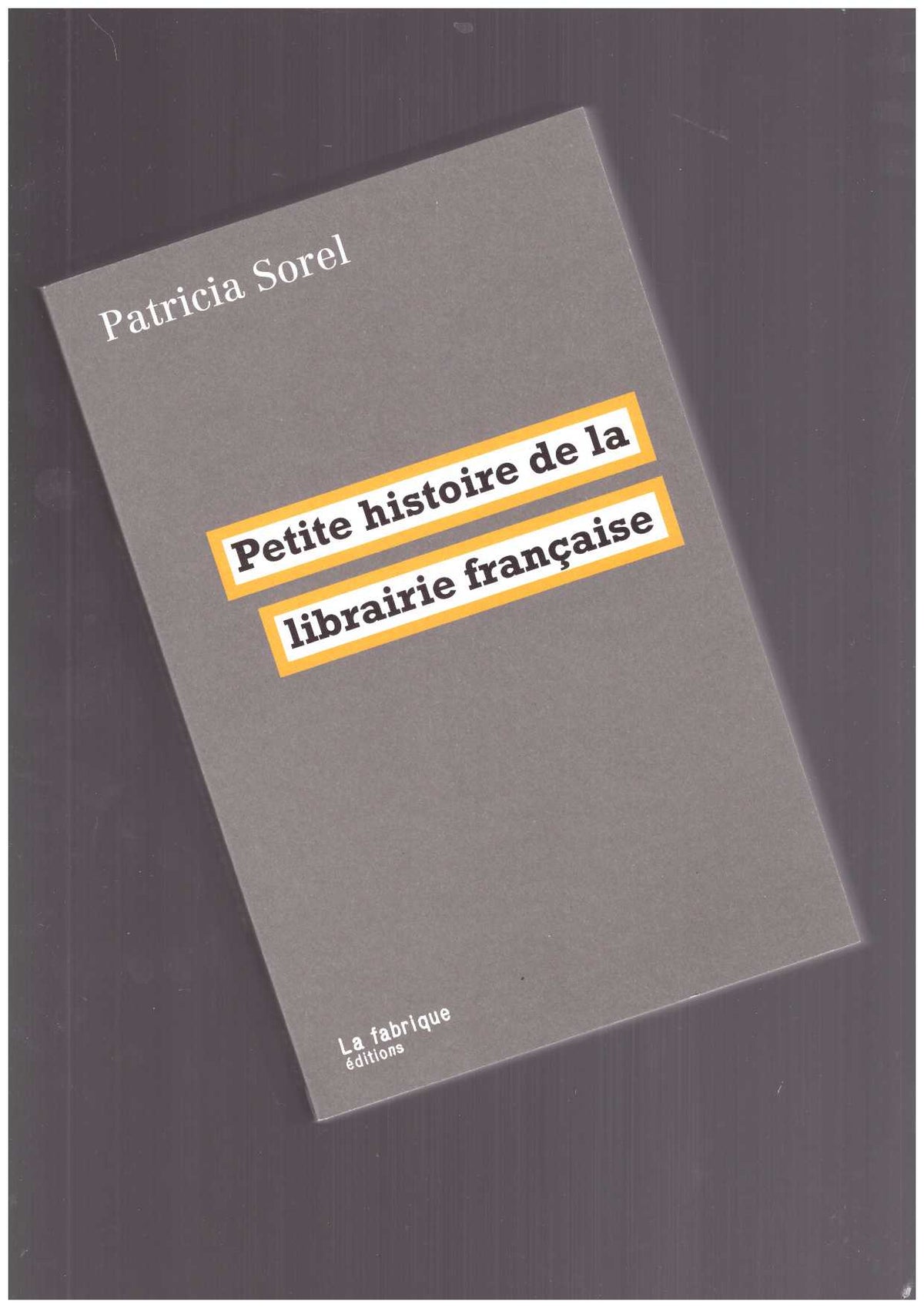 Petite histoire de la librairie française