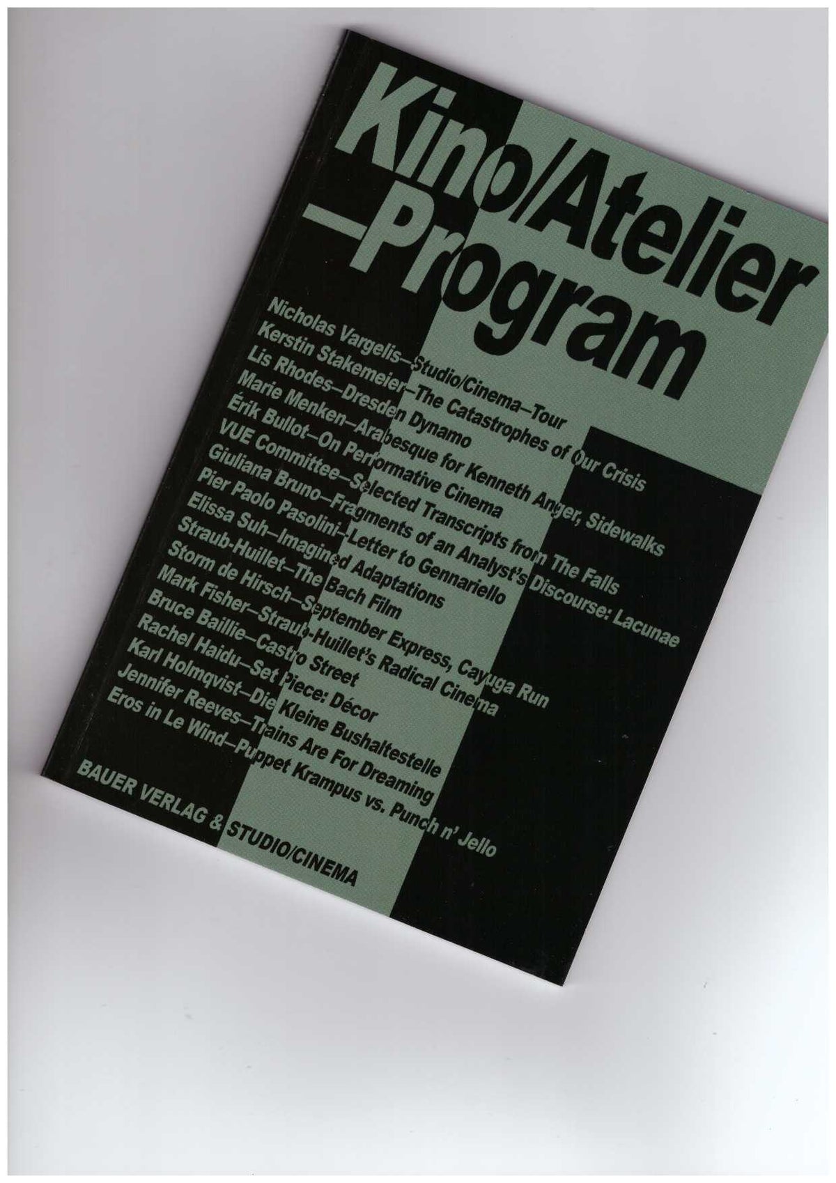 Kino/Atelier — Program